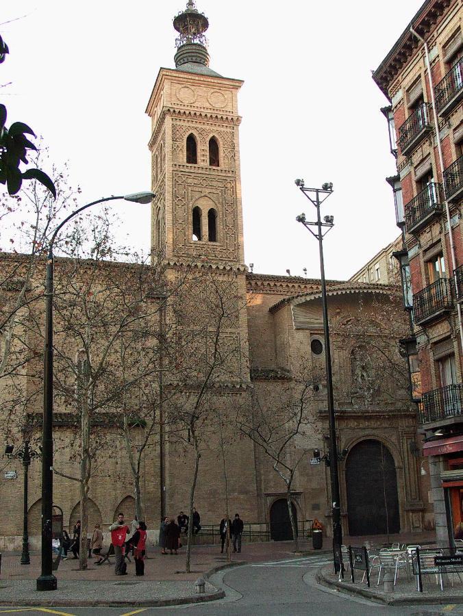 サラゴサModerno Nuevo Luminoso Wi-Fi Plaza Del Pilar 2アパートメント エクステリア 写真